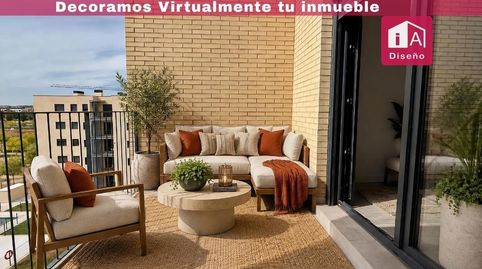 ALOVERA  Obra nueva. Ático con terraza de 7m2, 3 habitaciones, 2 baños, 2 plazas de garaje, Trastero y piscina., imagen 2