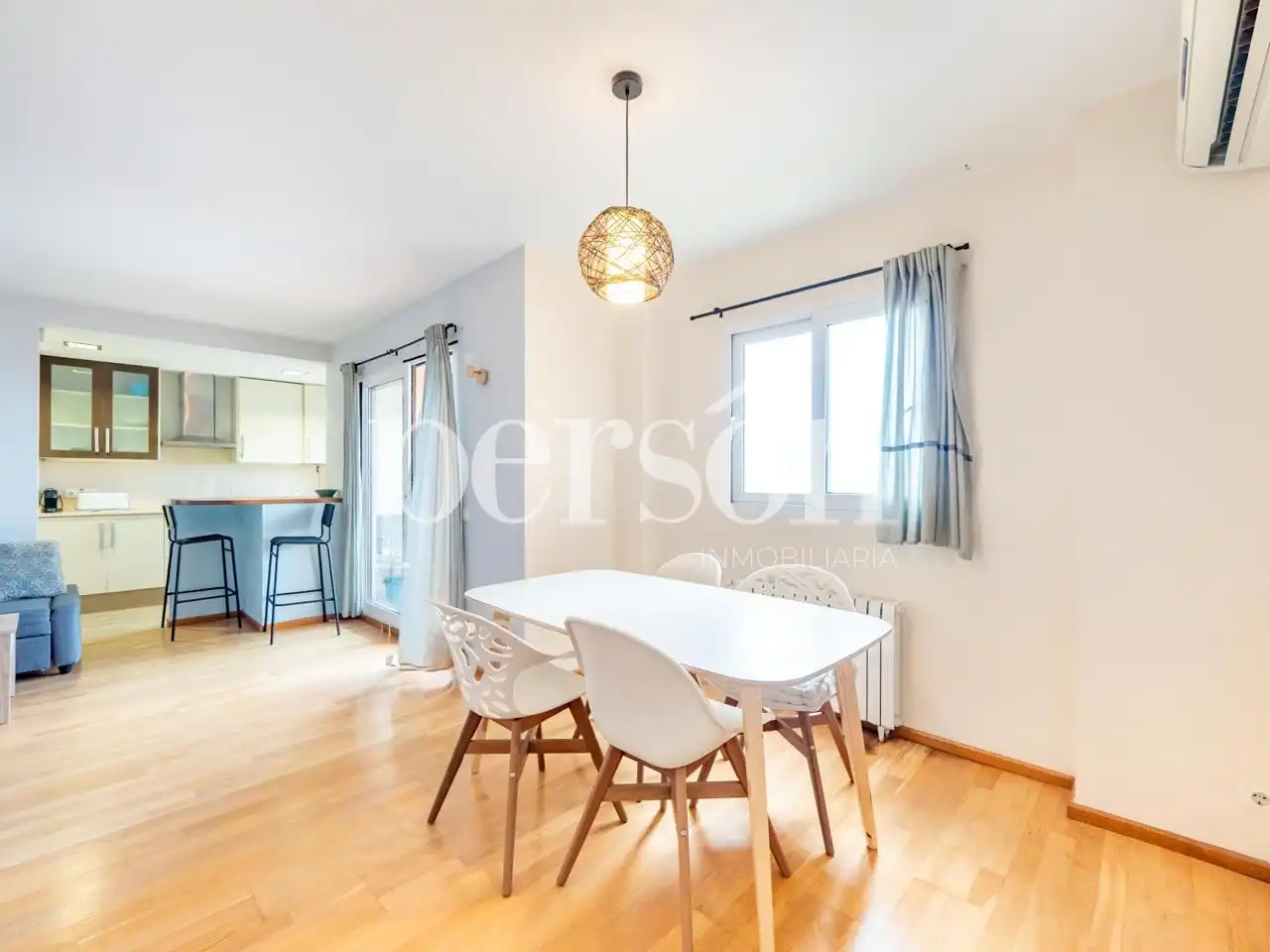 Dining room of Flat for sale in Alboraya  with Air Conditioner, Heating and Parquet flooring