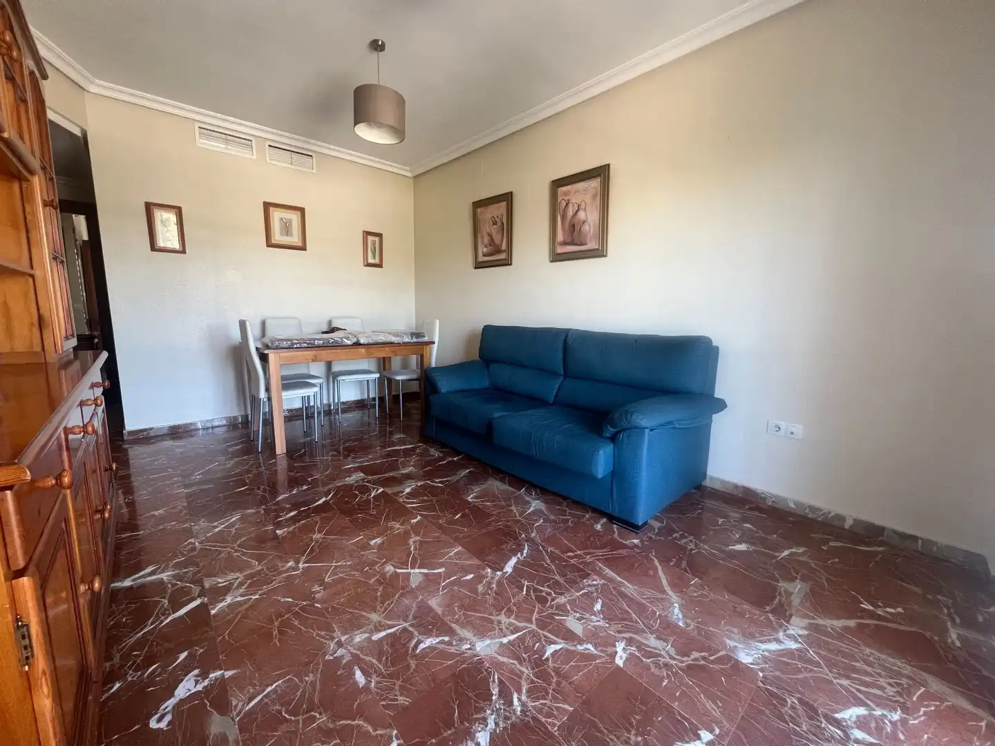 Sala de estar de Apartamento de alquiler en Badajoz con Amueblado