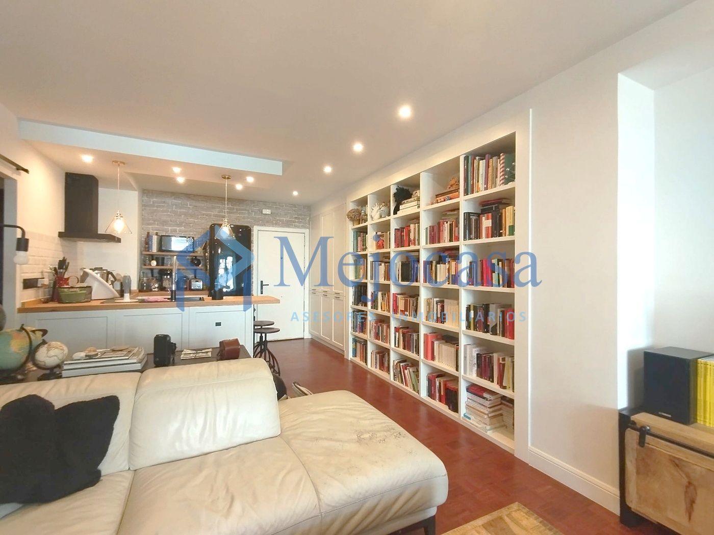 Sala de estar de Piso en venta en  Madrid Capital con Aire acondicionado, Calefacción y Parquet