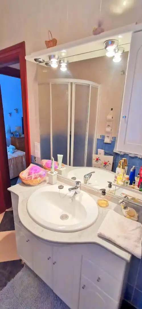 Bany de Casa o xalet en venda en Canillas de Aceituno amb Jardí privat, Terrassa i Traster