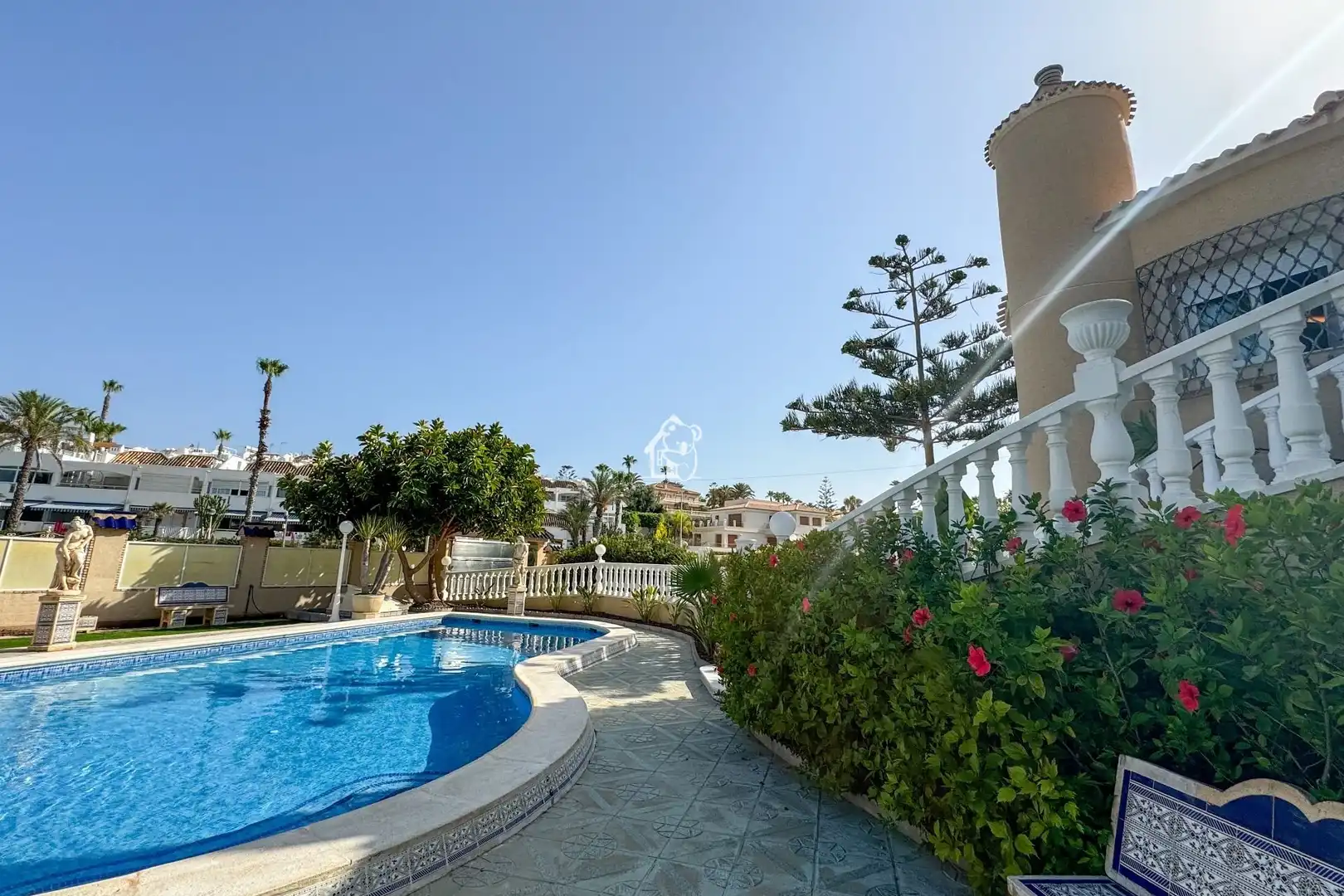 Exterior view of Houses for rent in Orihuela  with Air Conditioner, Swimming Pool and Furnished