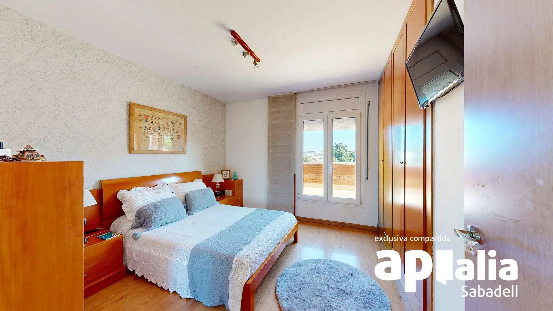 Schlafzimmer von Haus oder Chalet zum Verkauf in Barberà del Vallès mit Heizung, Privatgarten und Parkett