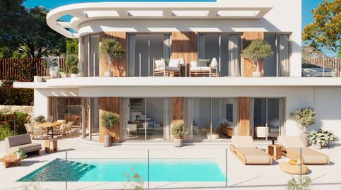 412  Villa independiente de reciente construcción con piscina privada y vistas al mar en Cotobro, Almuñécar