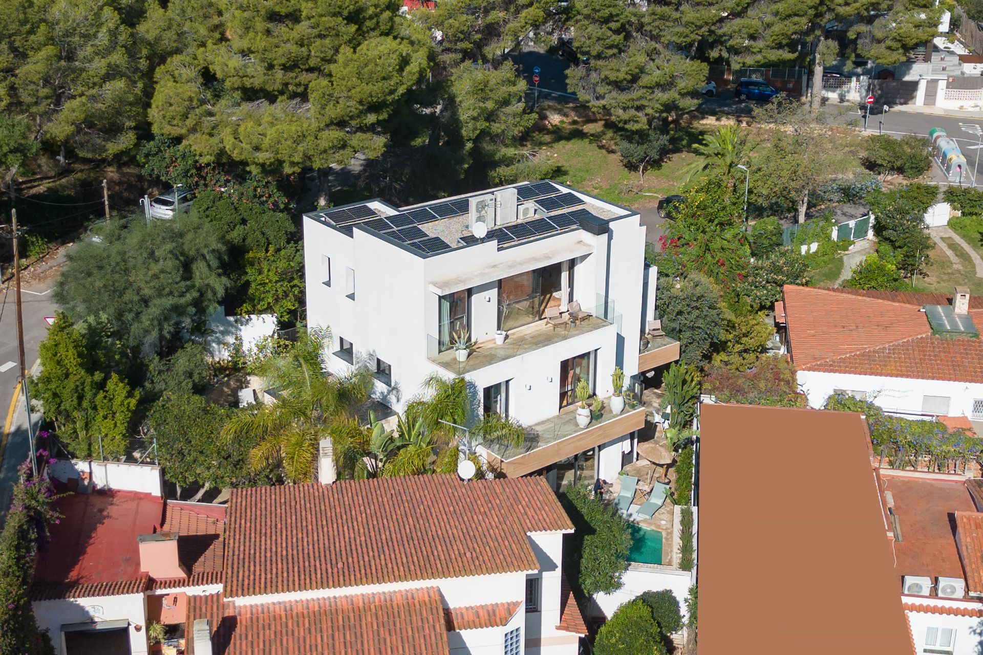 Jardí de Casa o xalet en venda en Castelldefels amb Calefacció, Jardí privat i Parquet