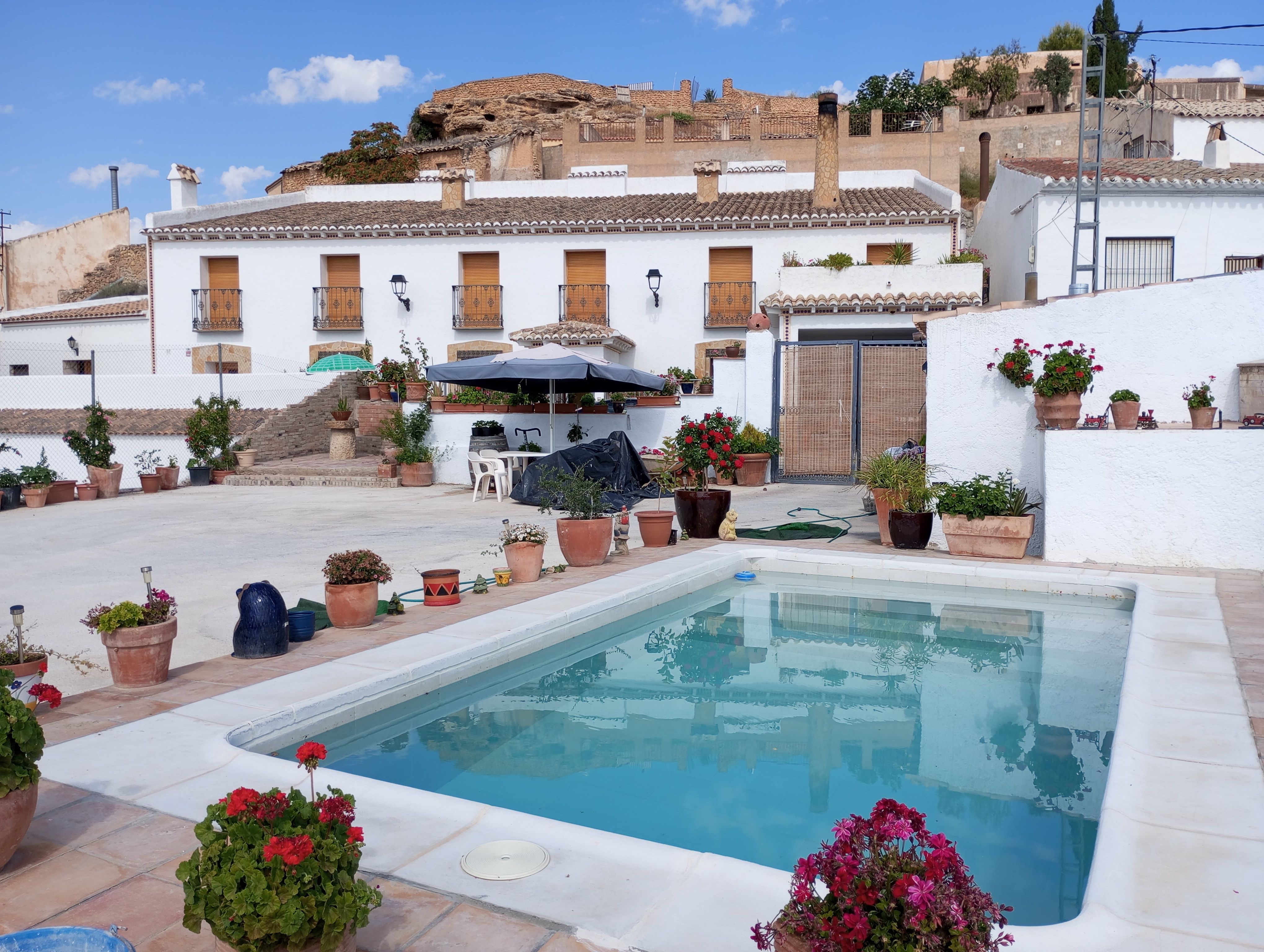 Piscina de Casa o xalet en venda en Cortes de Baza amb Piscina, Moblat i Rentadora