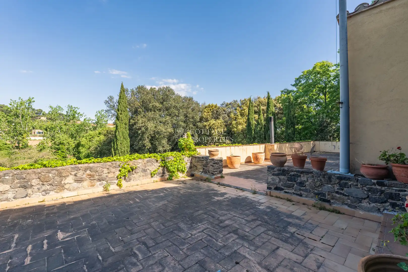 Terrace of Country homes for sale in Foixà  with Air Conditioner, Private garden and Swimming Pool