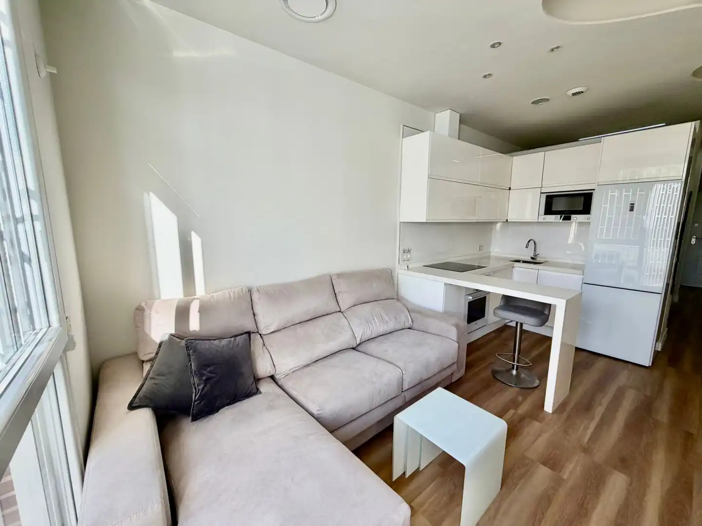 Sala de estar de Piso en venta en Rivas-Vaciamadrid con Aire acondicionado, Calefacción y Terraza