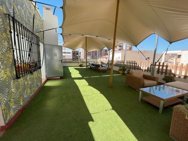 Terraza de Oficina de alquiler en Málaga Capital con Aire acondicionado y Calefacción