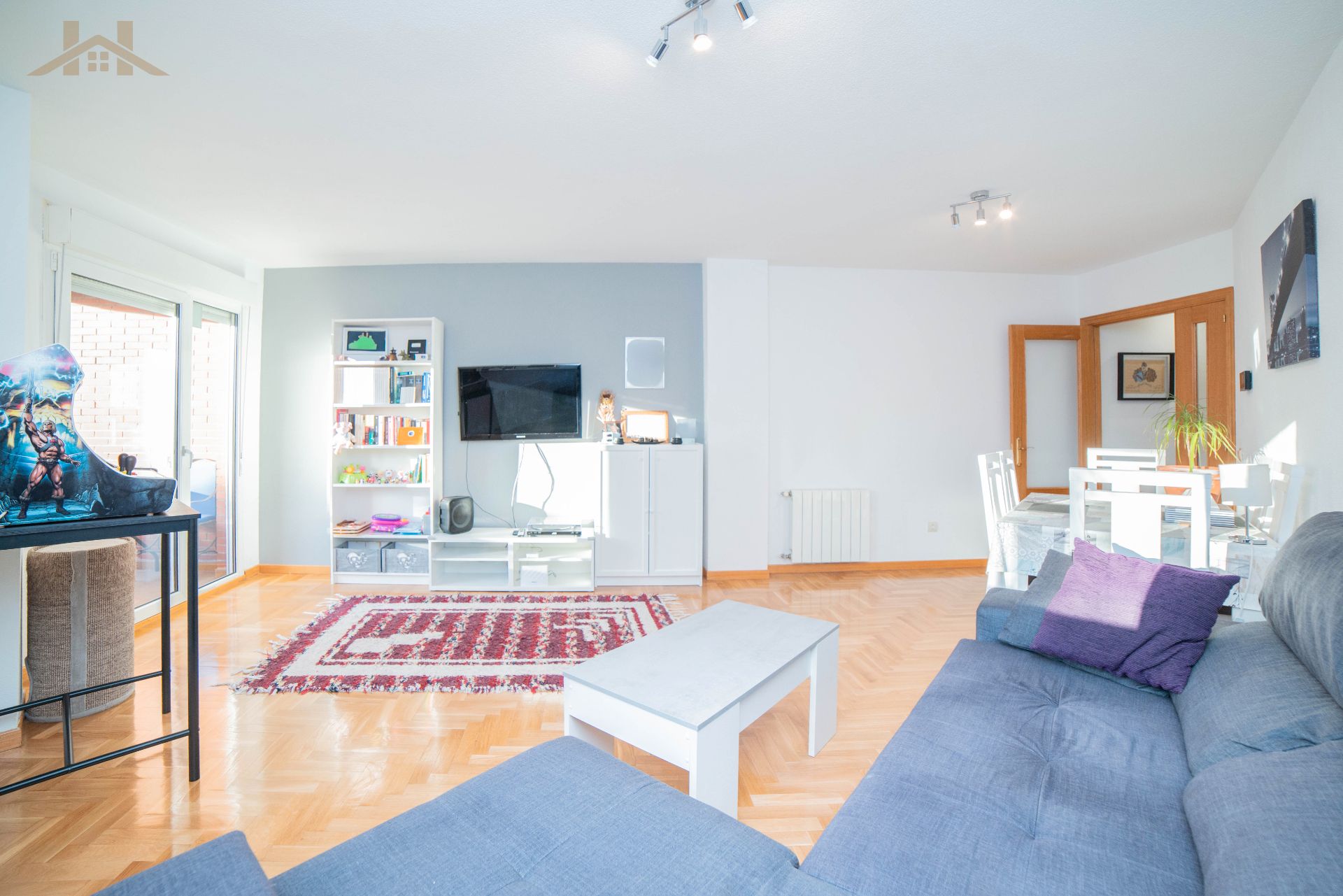 Living room of Flat for sale in Valdemoro  with Air Conditioner, Heating and Terrace