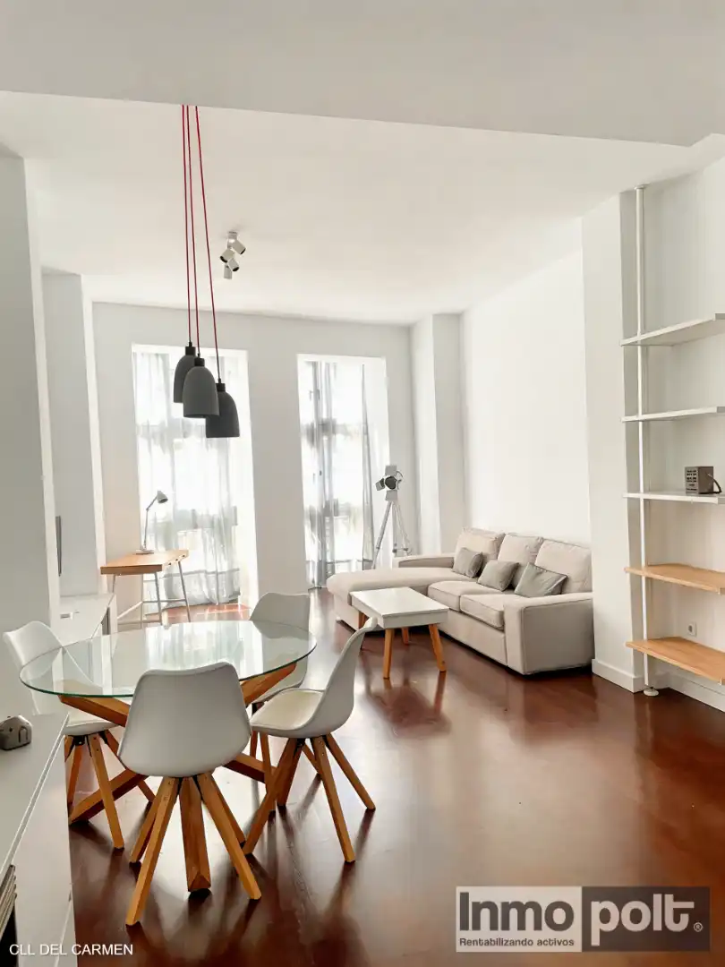 Sala de estar de Piso de alquiler en Cartagena con Aire acondicionado, Amueblado y Horno