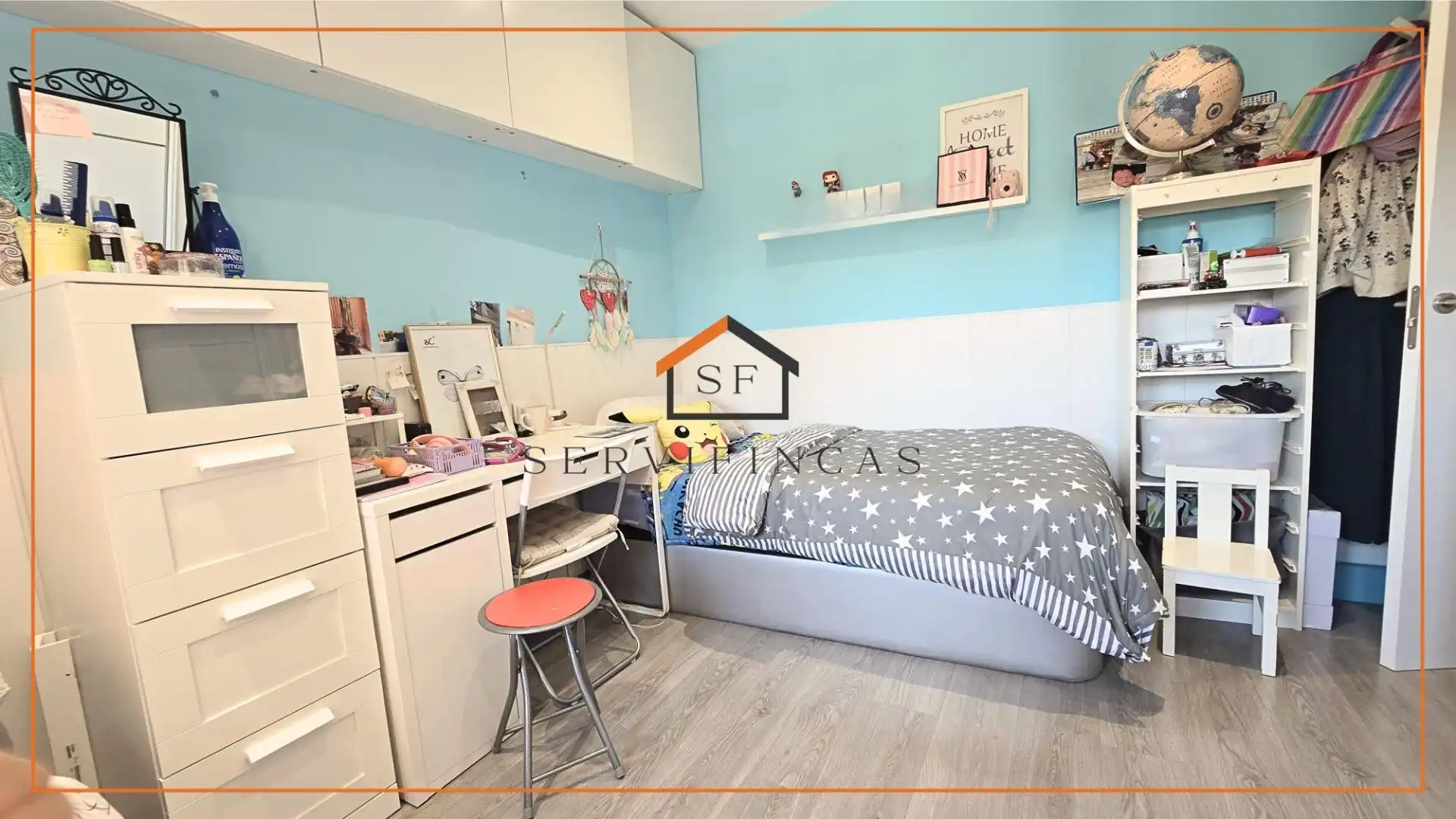 Habitación de Dúplex en venta en Madrid con Aire acondicionado, Trastero y Amueblado
