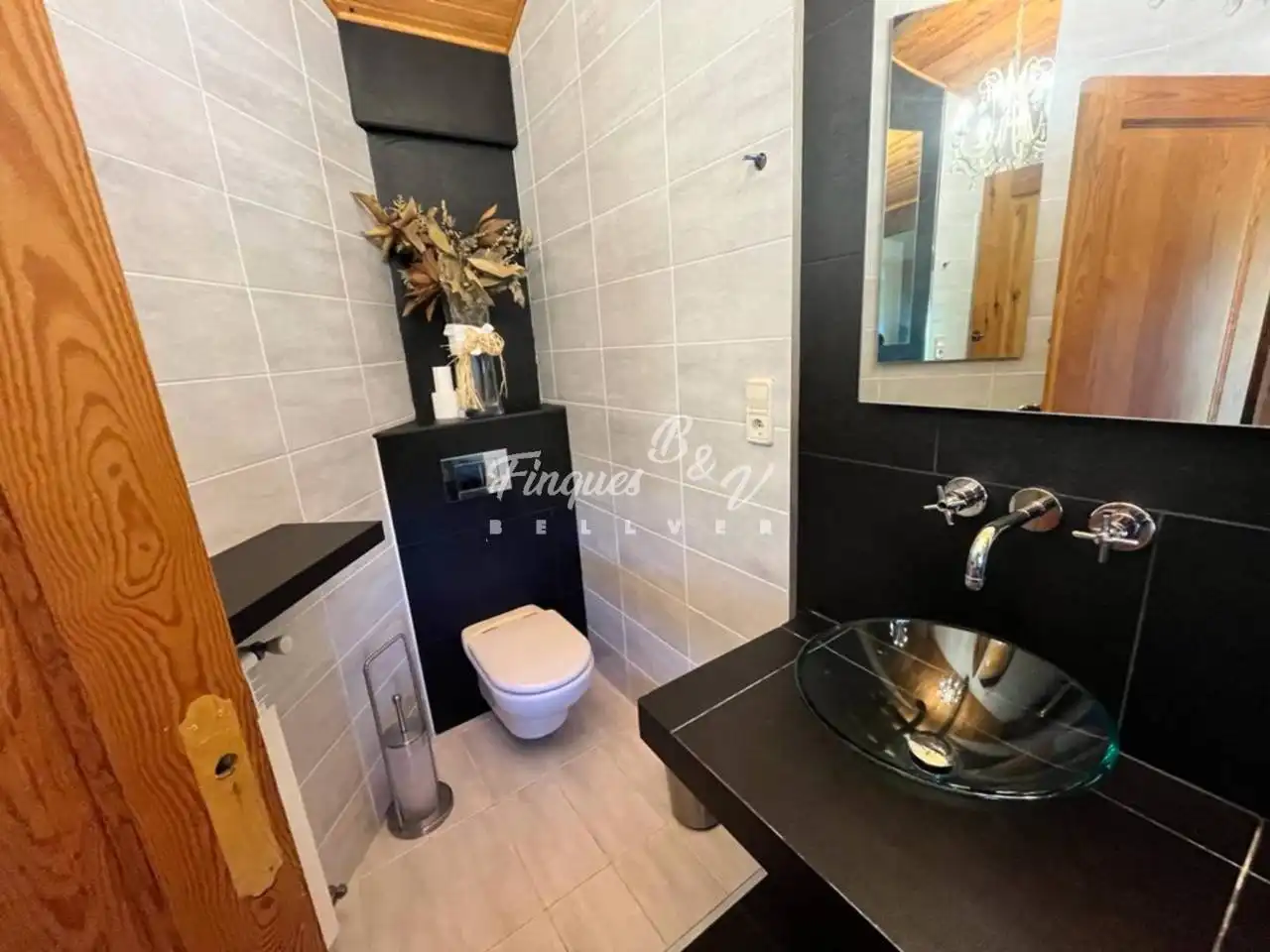 Bathroom of Houses for rent in Dorres  with Heating, Private garden and Parquet flooring