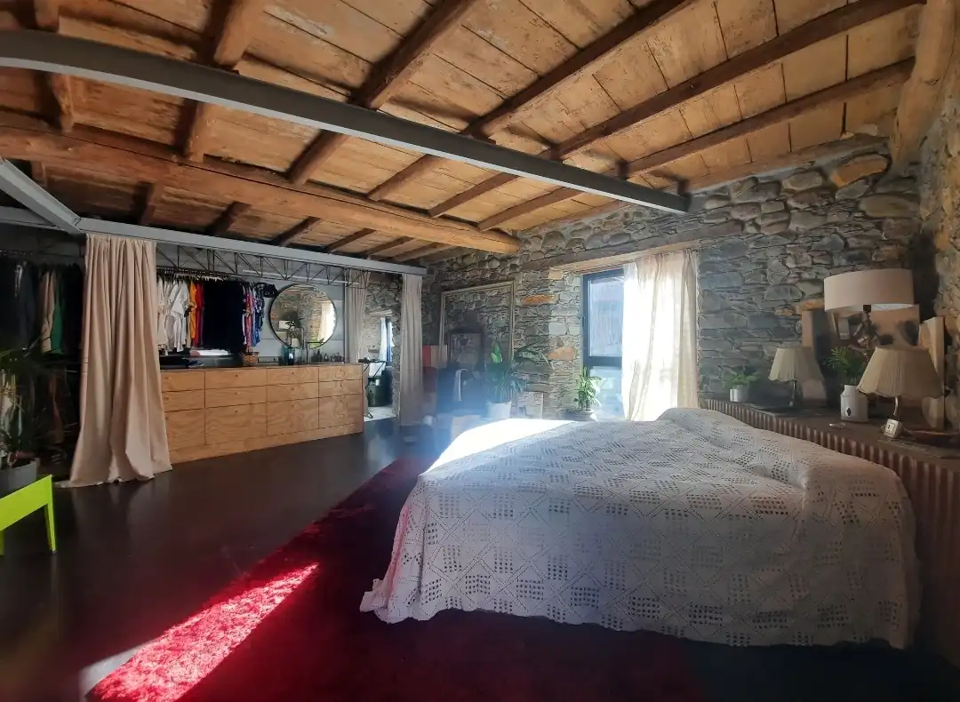 Bedroom of Country homes for sale in Cacabelos  with Furnished, Balcony and Internet