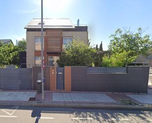 Exterior view of House or chalet for sale in Las Rozas de Madrid  with Storage room and Swimming Pool