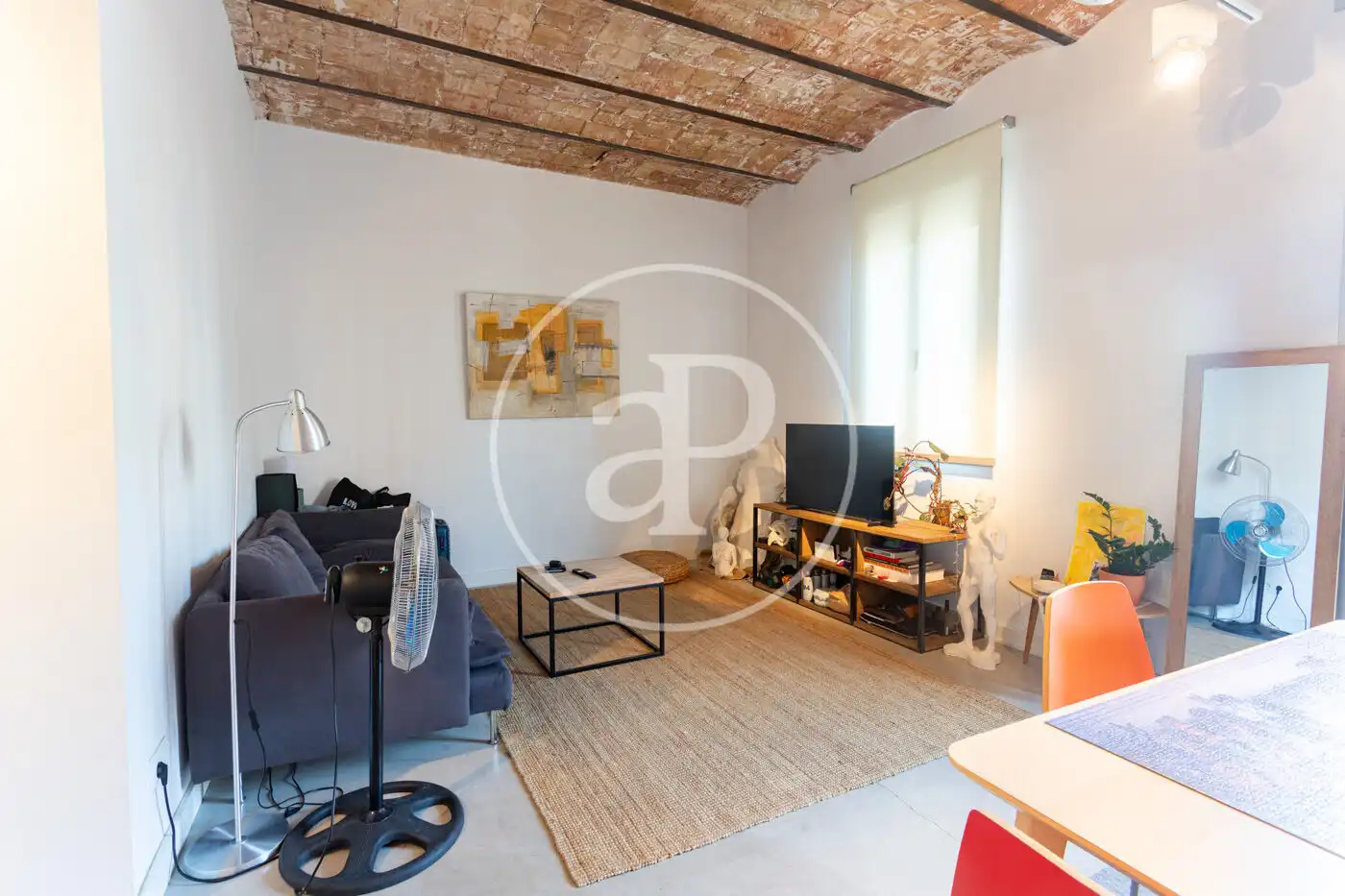 Living room of Flat for sale in Barcelona  with Air Conditioner, Heating and Terrace