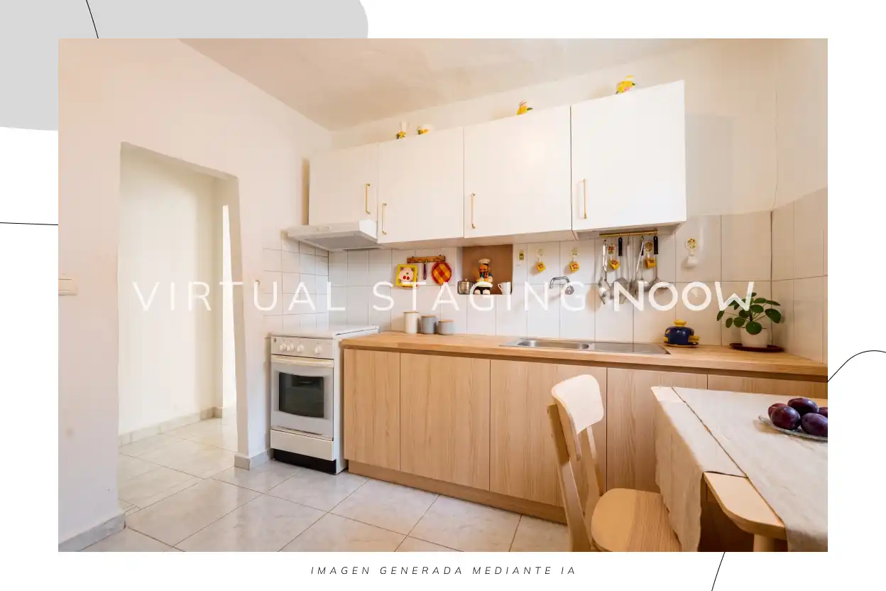 Cocina de Casa o chalet en venta en Icod de los Vinos con Jardín privado, Terraza y Trastero