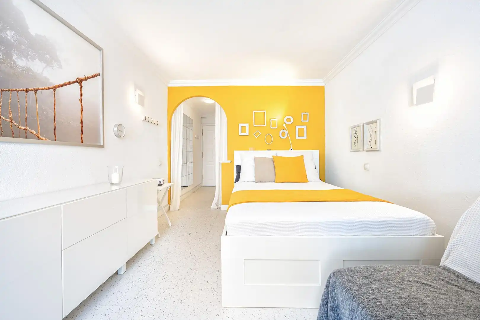Dormitori de Apartament en venda en Mogán amb Aire condicionat, Terrassa i Balcó