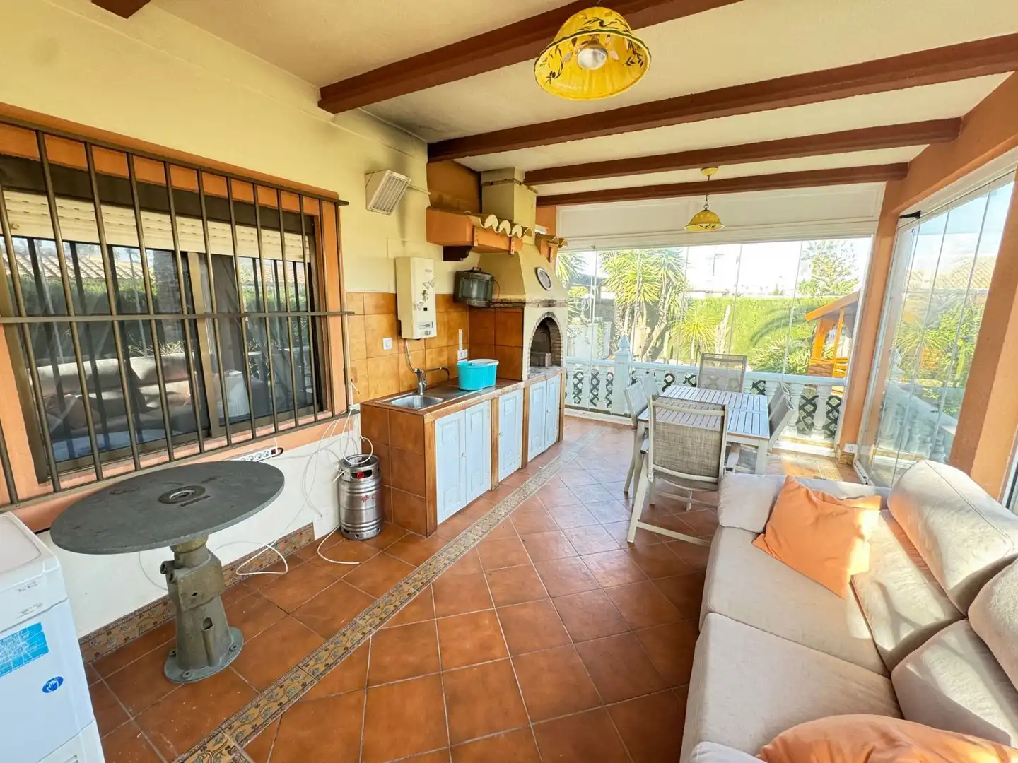 Terrassa de Casa o xalet en venda en Orihuela amb Aire condicionat i Jardí privat
