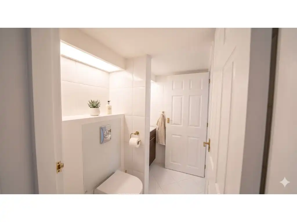 Badezimmer von Haus oder Chalet zum Verkauf in Llucmajor mit Klimaanlage, Privatgarten und Terrasse