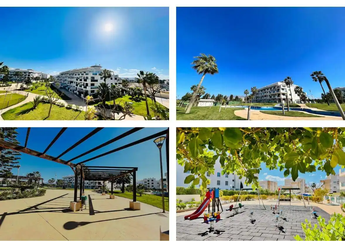 Vista exterior de Piso en venta en Almería con Aire acondicionado, Terraza y Trastero