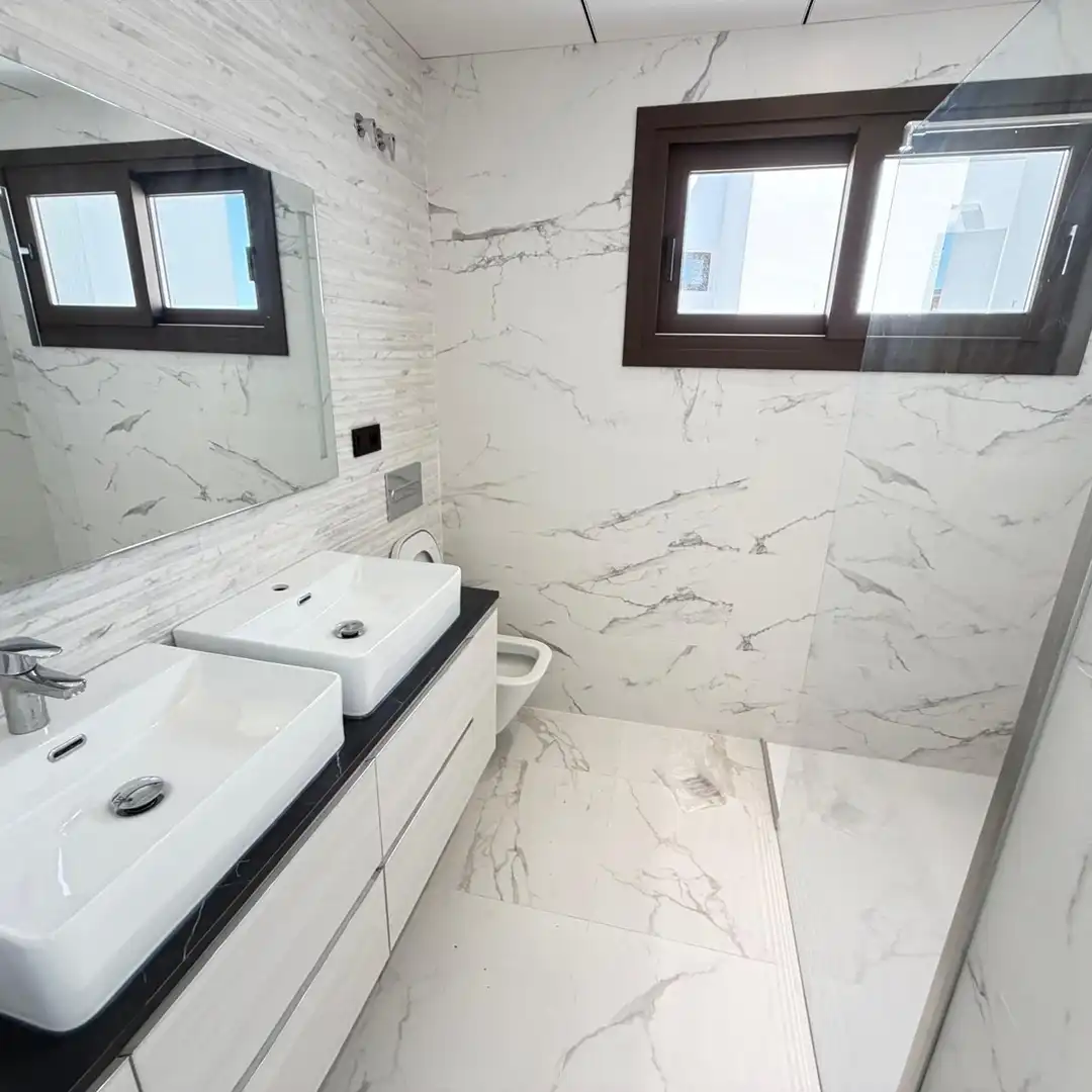 Baño de Casa o chalet en venta en Alcosser con Aire acondicionado, Piscina y Amueblado