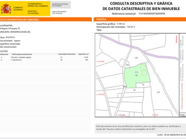 Rustikales Grundstück zum Verkauf in Bonares