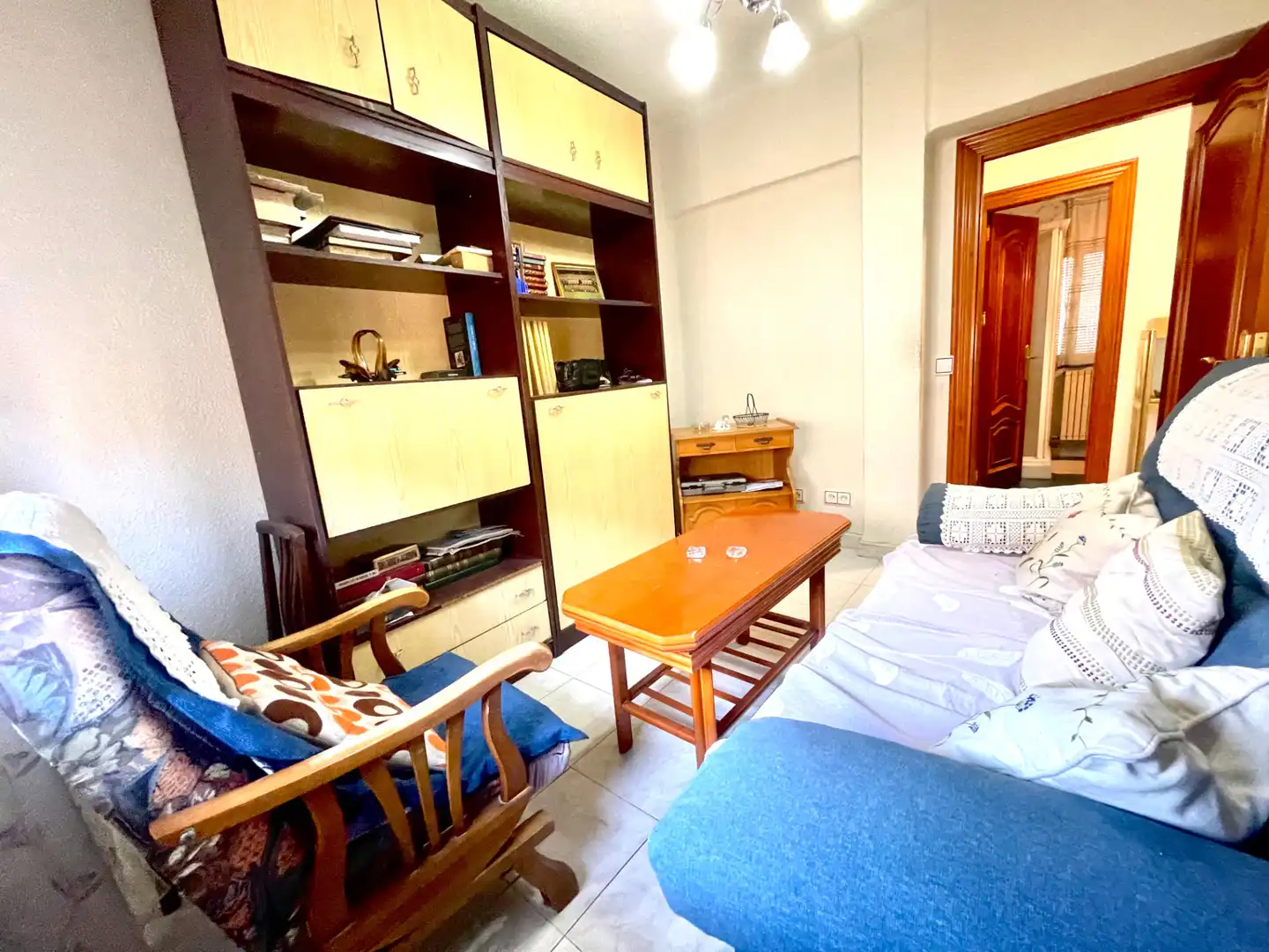 Living room of Flat for sale in Madrid  with Terrace