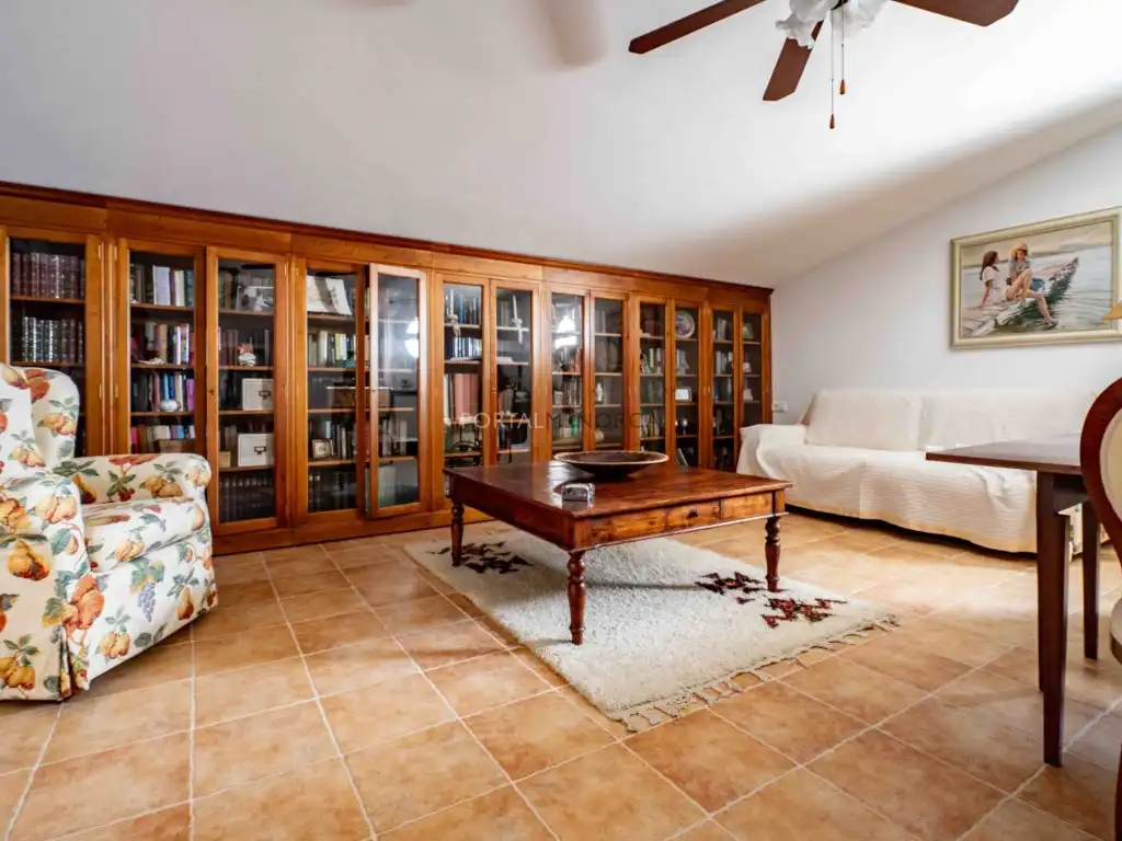 Sala d'estar de Finca rústica en venda en Alaior
