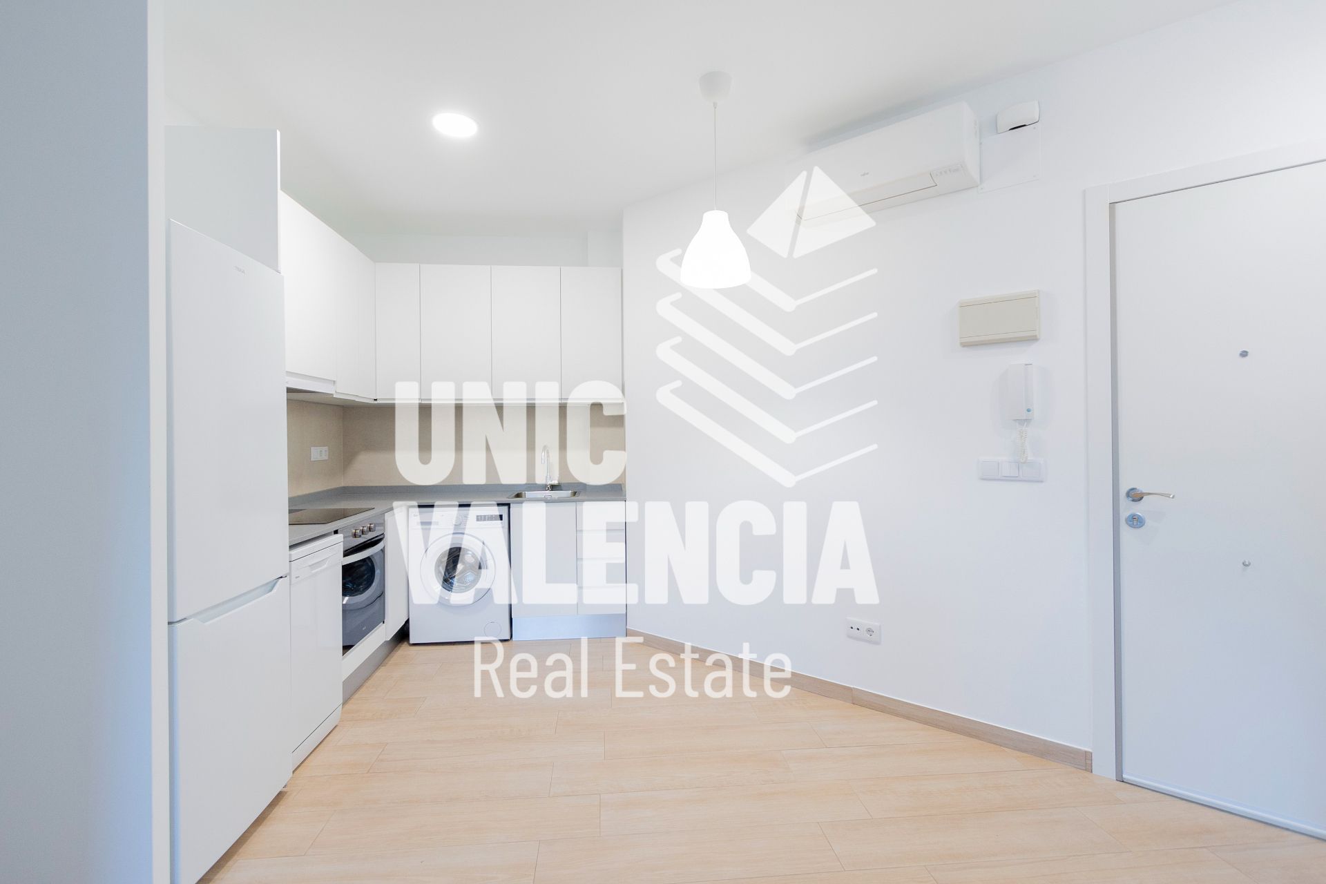Außenansicht von Wohnung miete in  Valencia Capital mit Klimaanlage, Ofen und Waschmaschine