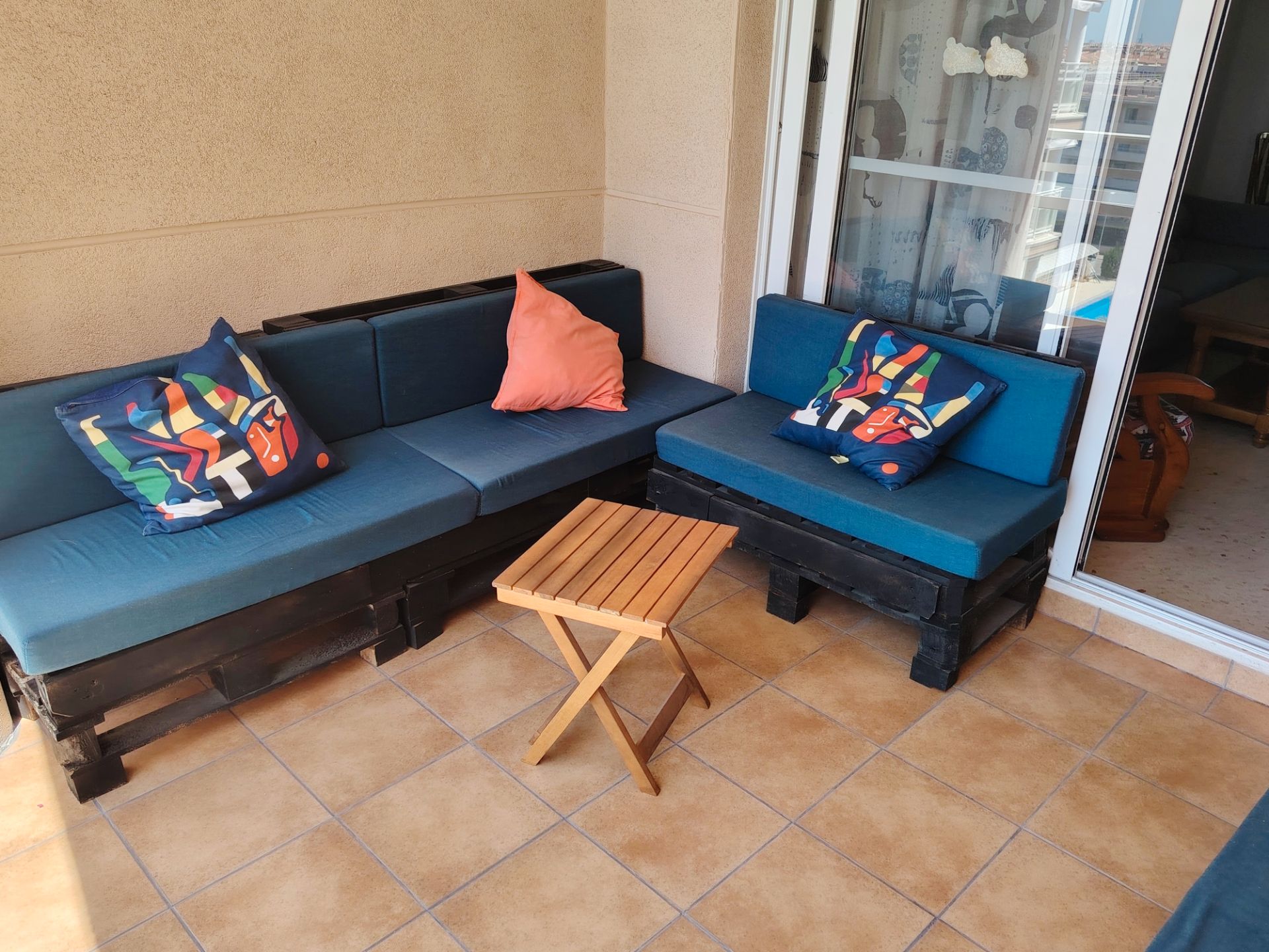 Terrassa de Apartament en venda en Canet d'En Berenguer amb Terrassa, Moblat i Forn