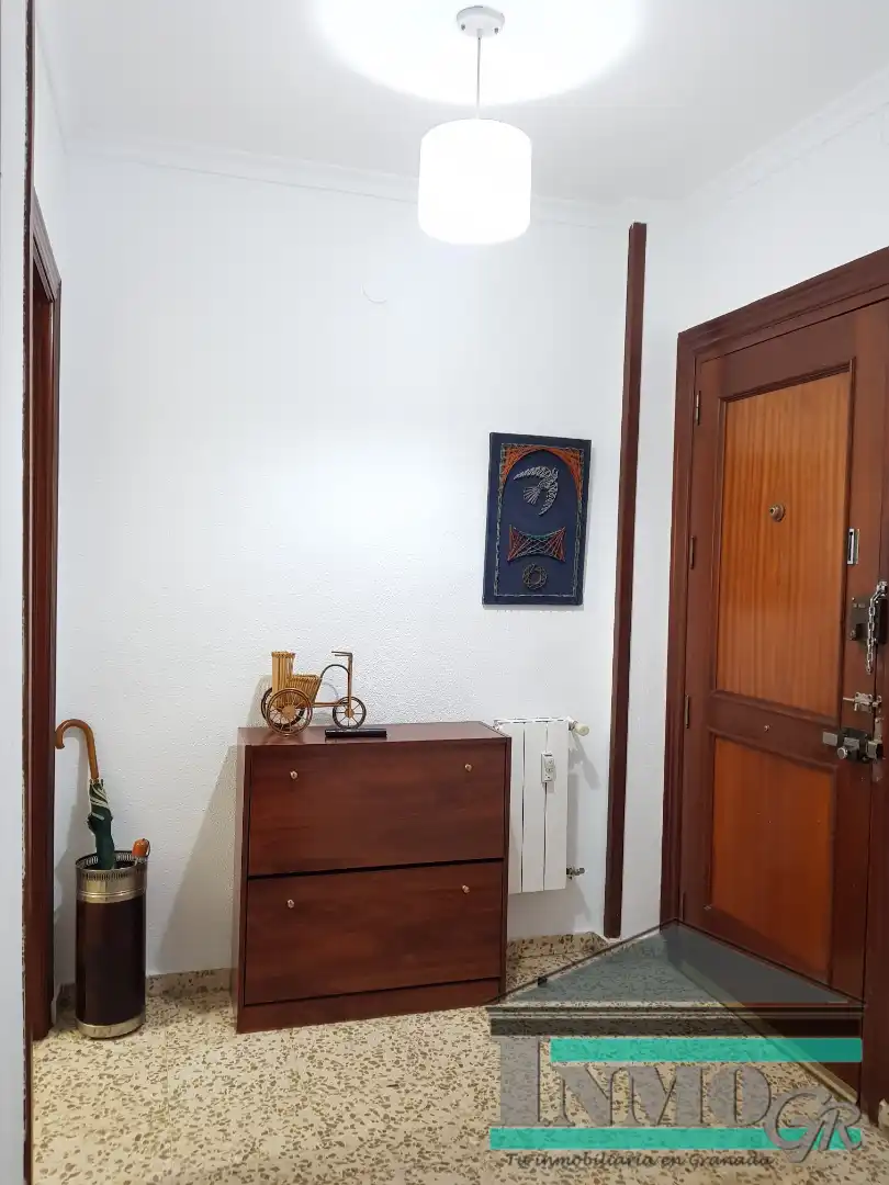 Bedroom of Flat for share in Granada  with Heating, Furnished and Balcony