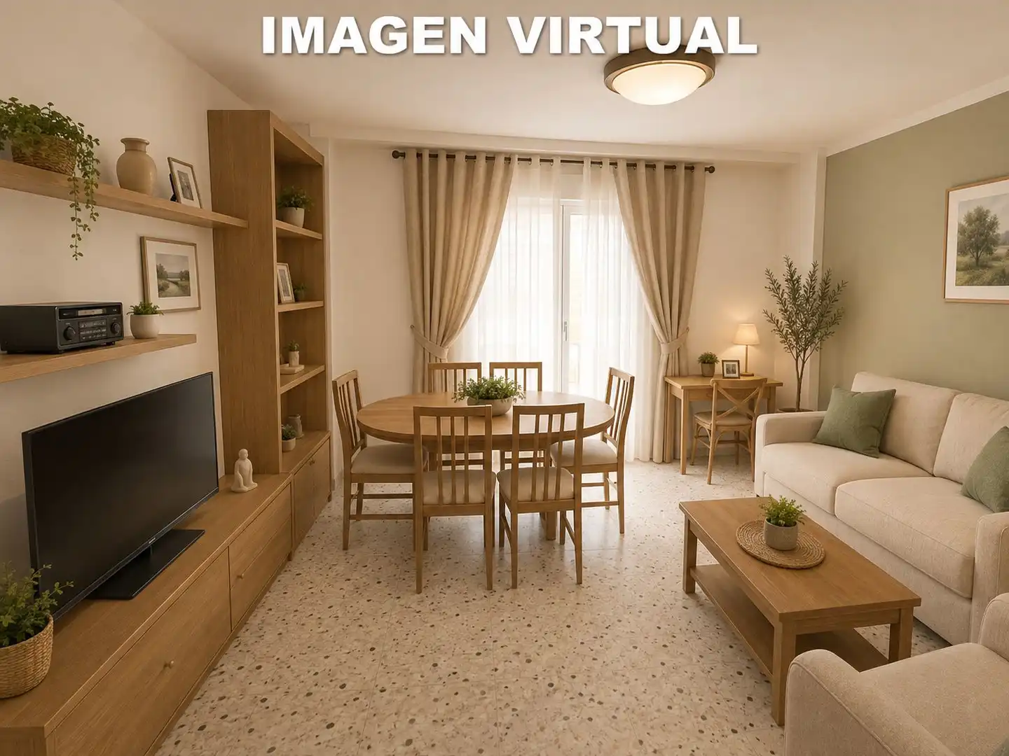 Wohnzimmer von Wohnung zum Verkauf in Crevillent