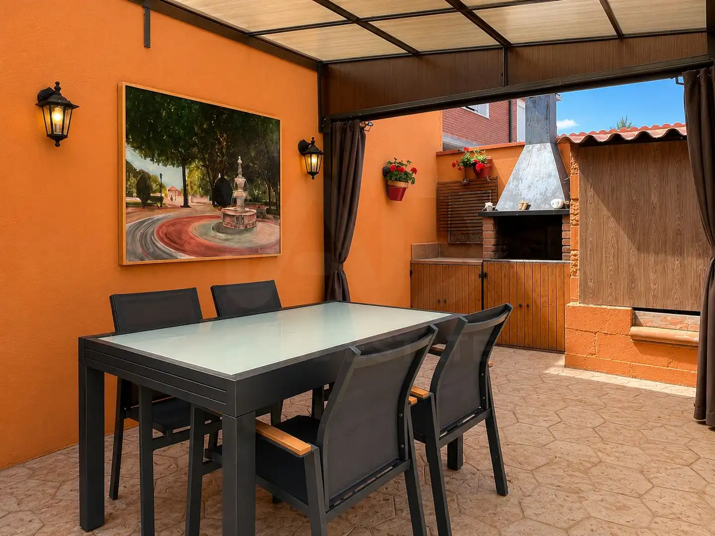Terraza de Casa o chalet en venta en Burgos con Calefacción