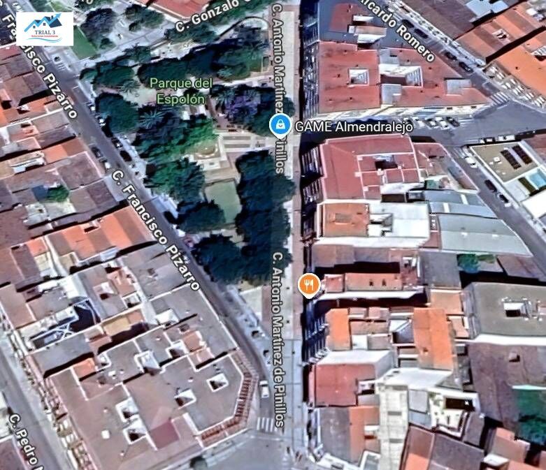 Vista exterior de Oficina en venda en Almendralejo