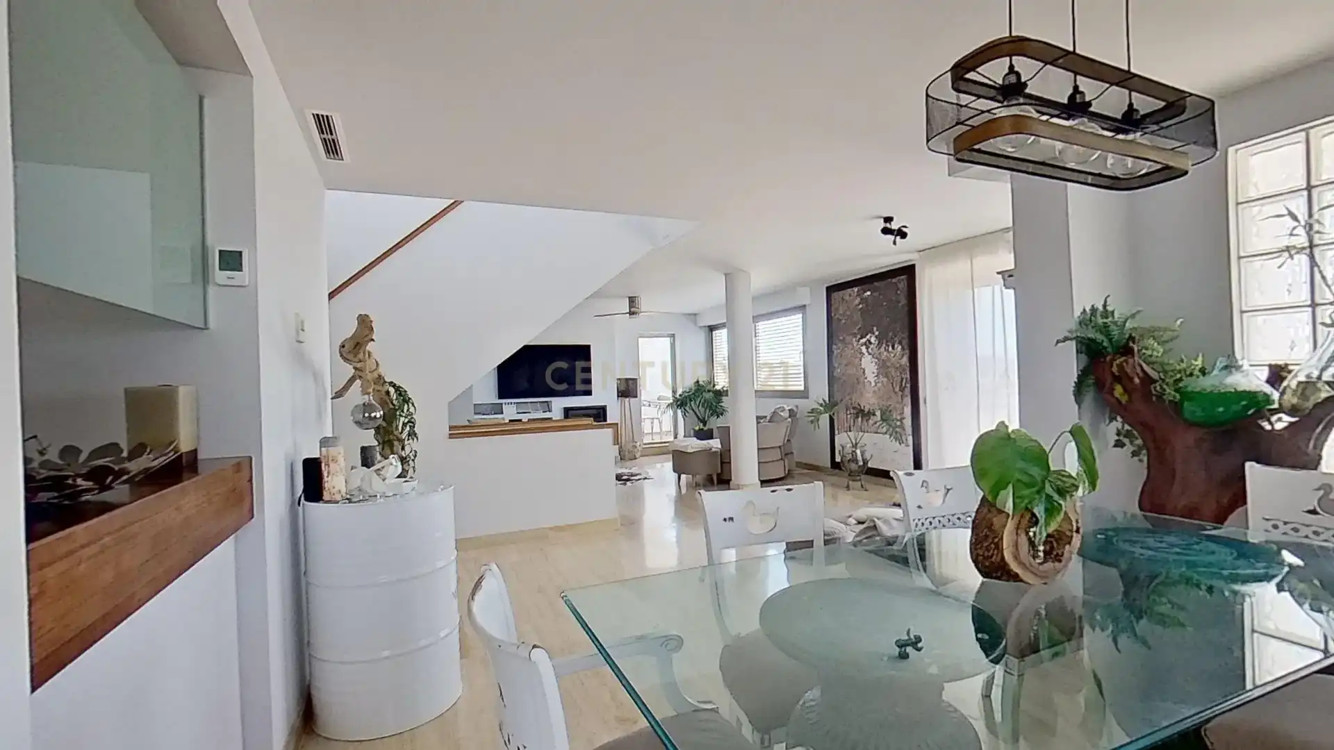 Esszimmer von Maisonette zum Verkauf in Mijas mit Klimaanlage, Privatgarten und Abstellraum