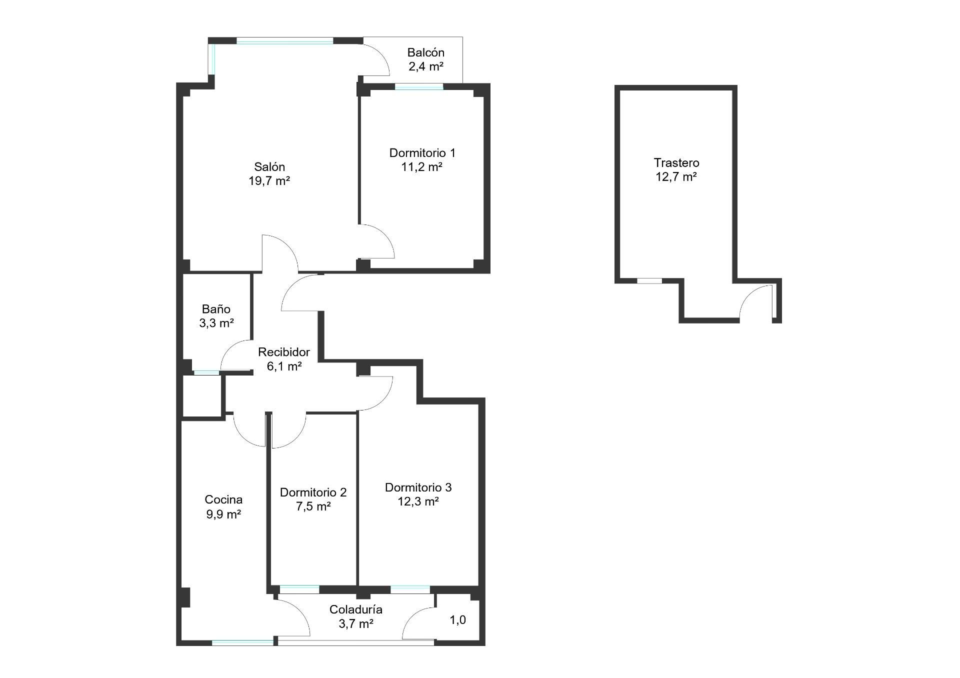 Pis en venda a Carrer BEATRIU DE PINOS, Pere Garau, Llevant