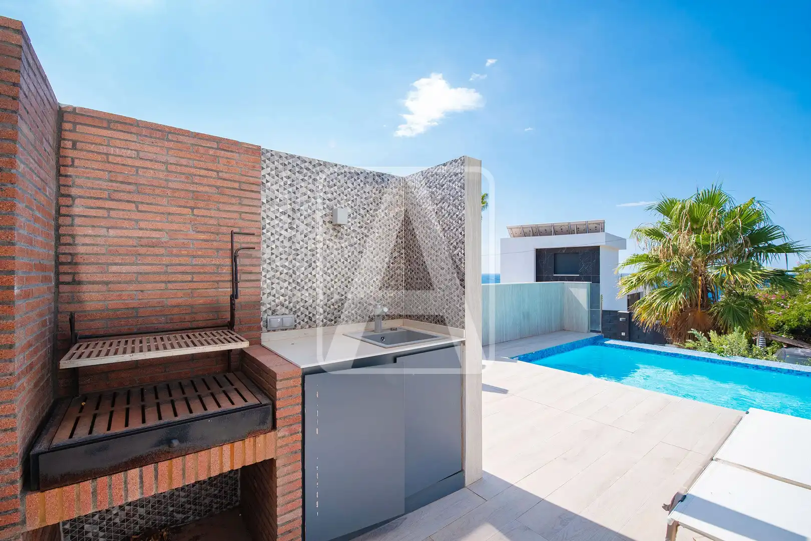 Terrassa de Casa o xalet en venda en Calpe / Calp amb Aire condicionat, Jardí privat i Terrassa