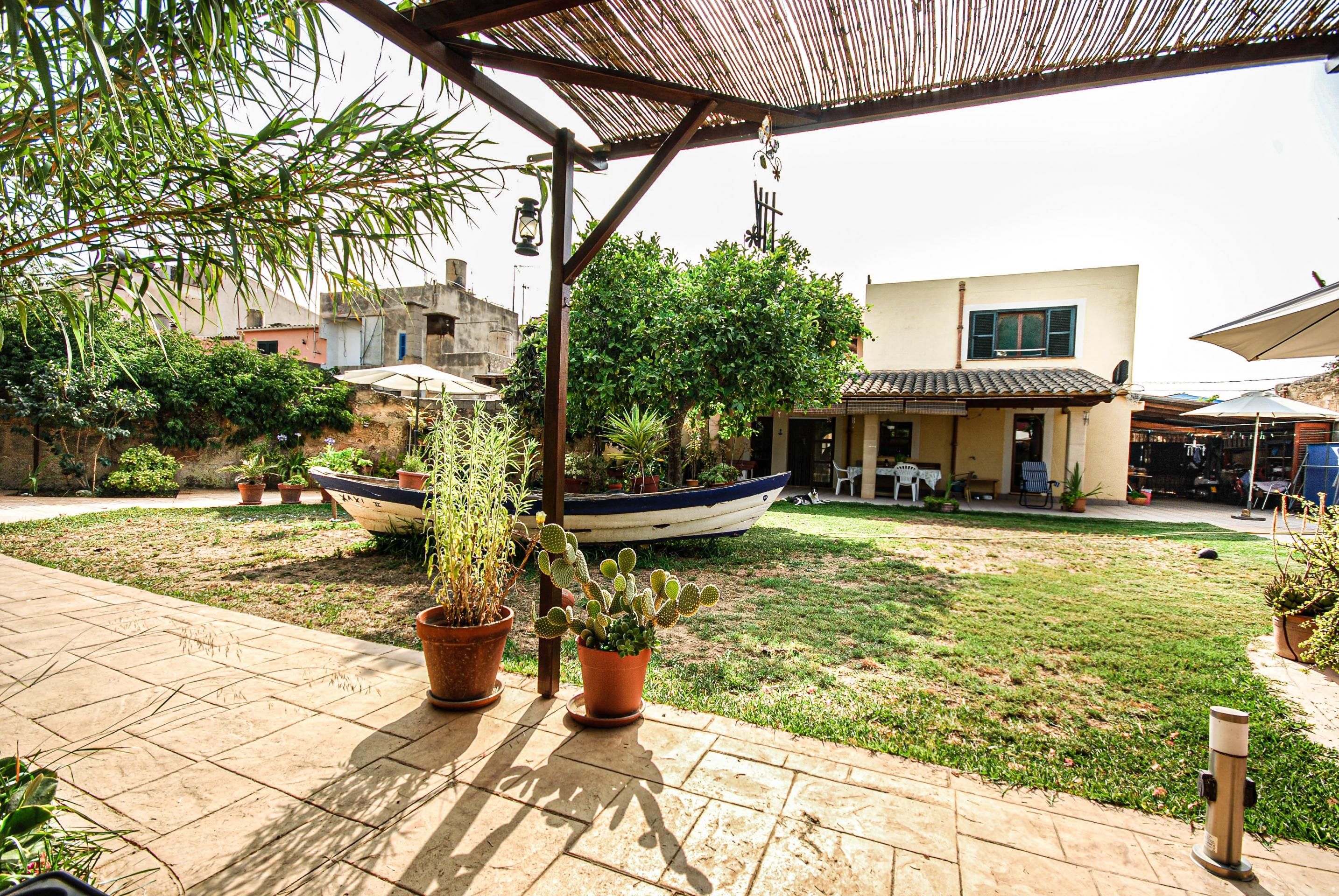 Jardí de Finca rústica en venda en Llucmajor amb Aire condicionat, Parquet i Terrassa