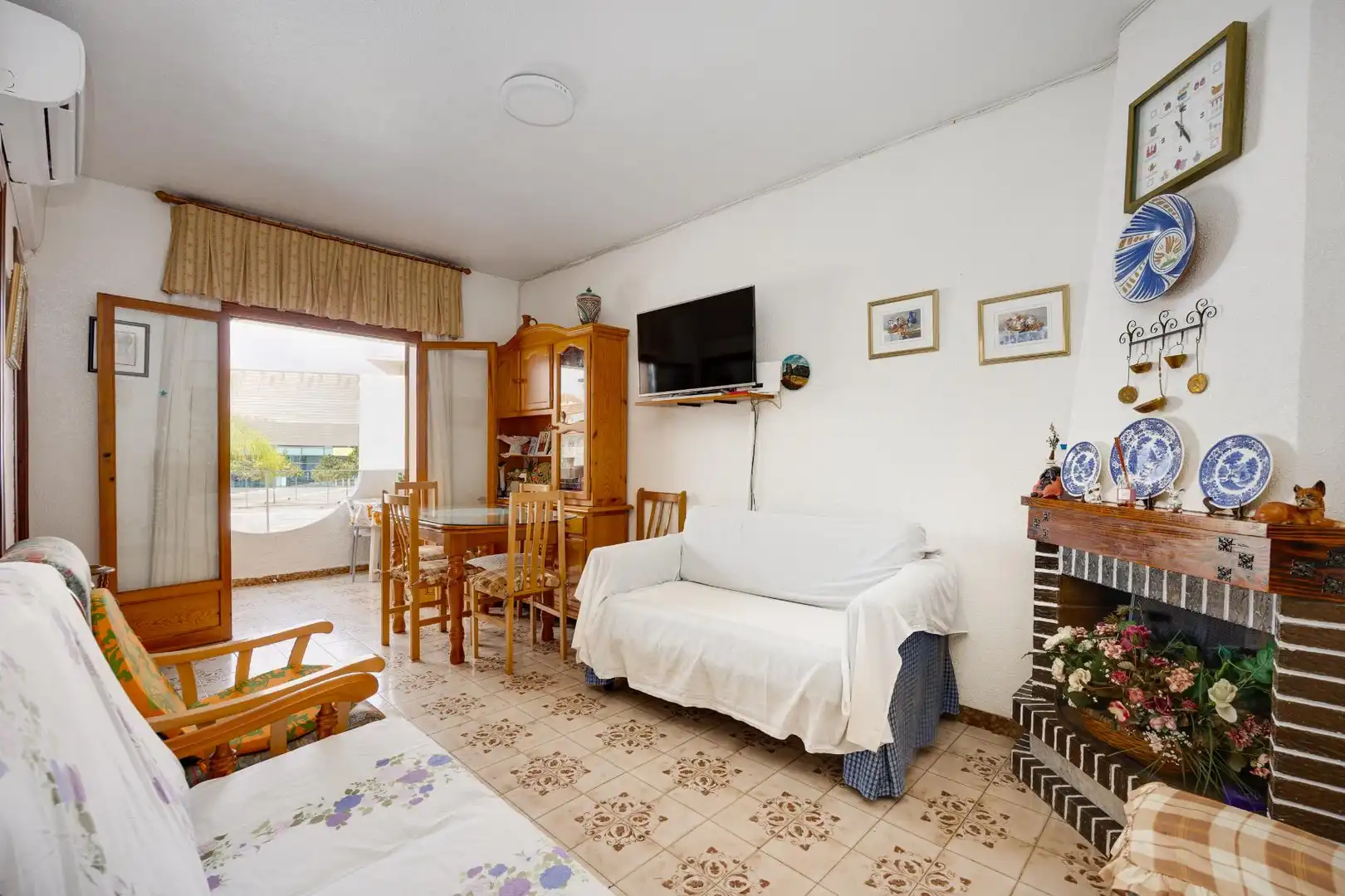 Living room of Attic for sale in Torrevieja  with Terrace and Furnished