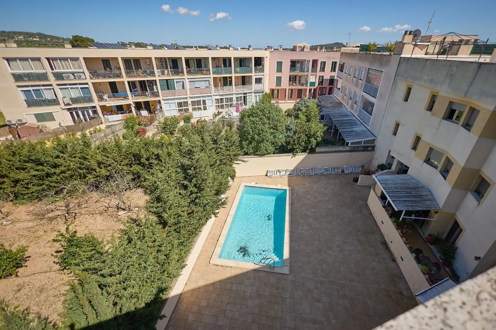 Swimming pool of Flat for sale in Porreres  with Air Conditioner, Terrace and Storage room