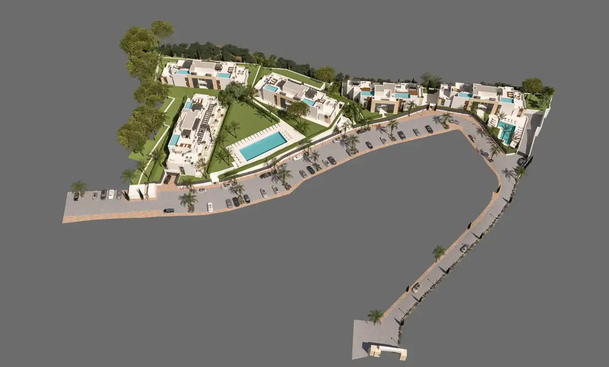 Vista exterior de Planta baja en venta en Marbella con Aire acondicionado, Jardín privado y Terraza