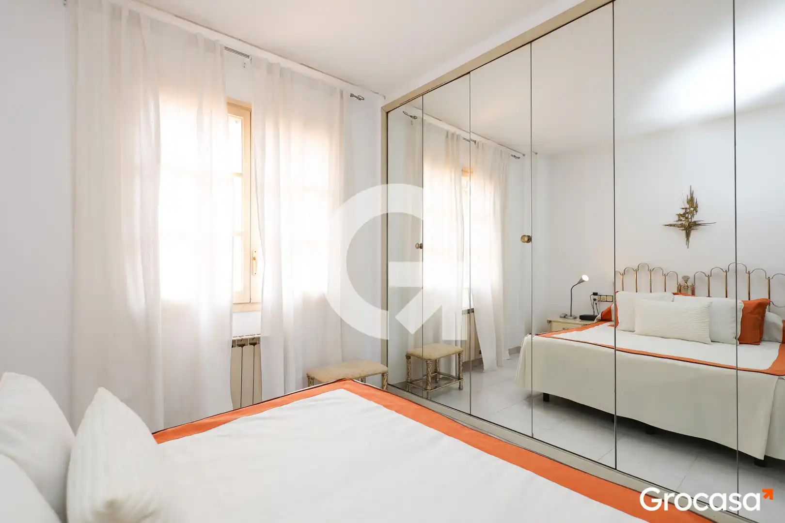 Habitación de Casa adosada en venta en Barcelona con Aire acondicionado, Calefacción y Terraza