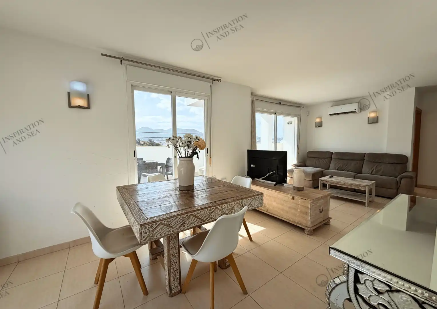Wohnzimmer von Wohnung zum Verkauf in Eivissa mit Klimaanlage, Terrasse und Möbliert