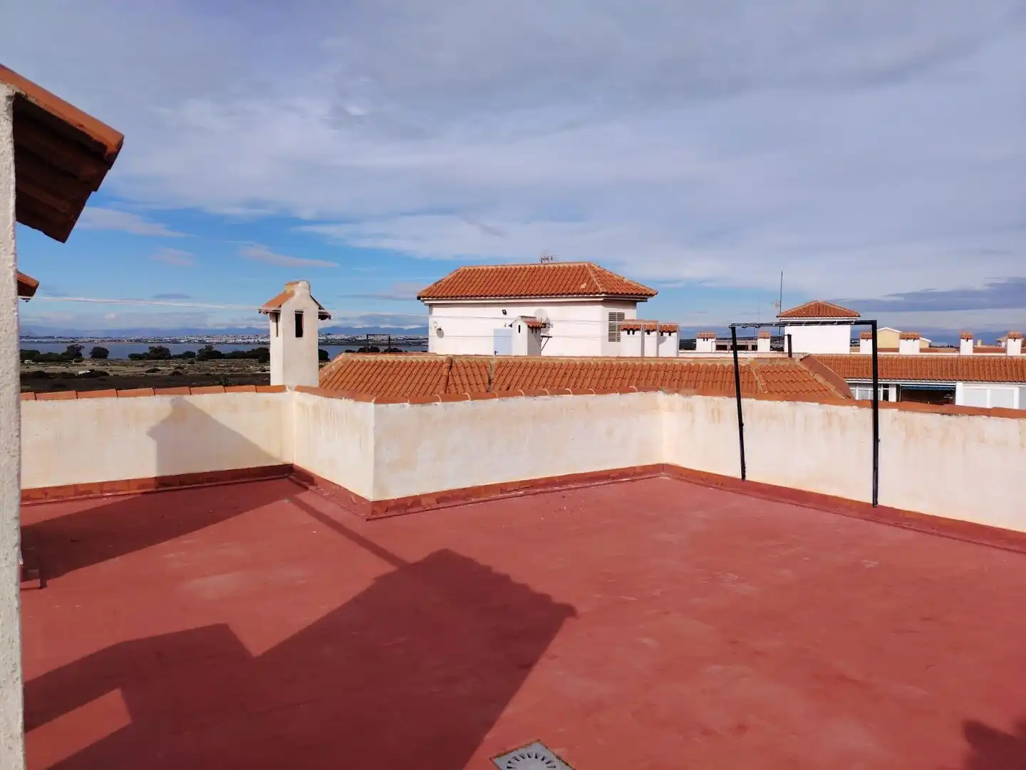 Terrasse von Wohnung zur Miete in Torrevieja mit Klimaanlage, Heizung und Schwimmbad