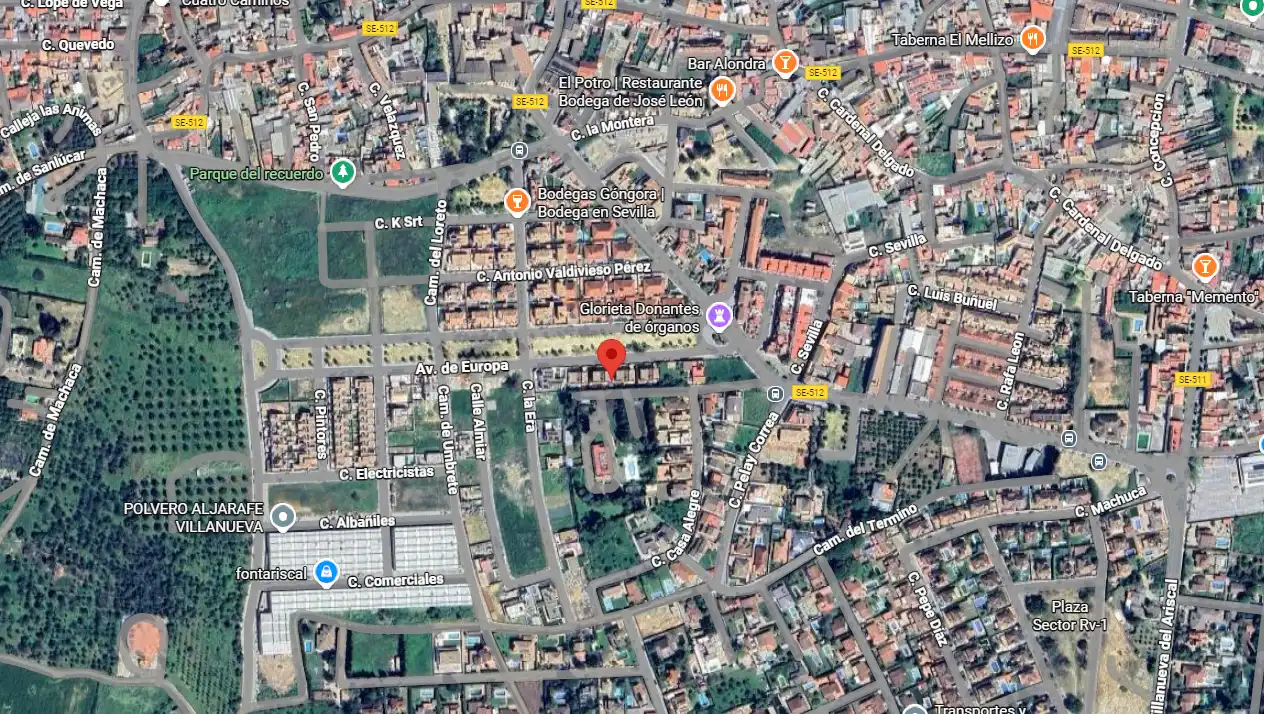 Vista exterior de Piso en venta en Villanueva del Ariscal