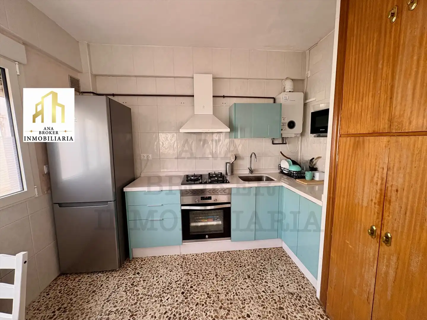 Kitchen of Flat for sale in Ronda  with Furnished