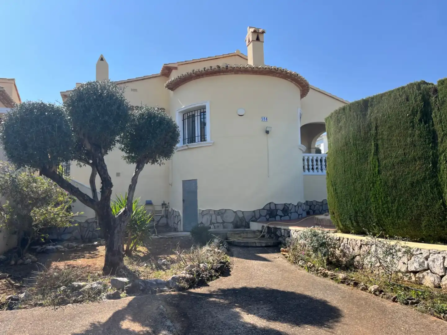 Exterior view of Houses for sale in El Ràfol d'Almúnia  with Air Conditioner, Heating and Terrace
