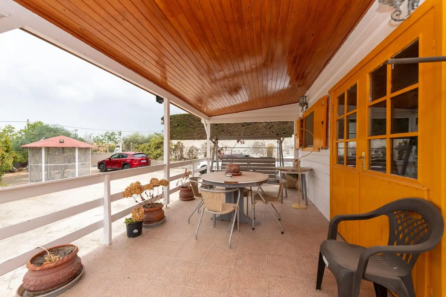 Terrassa de Casa o xalet en venda en Alicante / Alacant amb Aire condicionat, Calefacció i Jardí privat