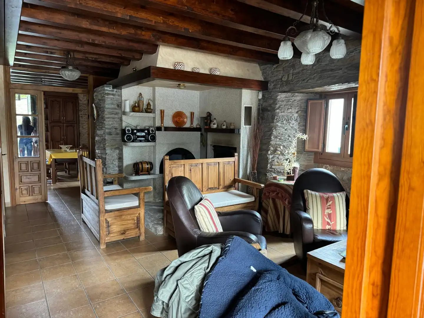 Living room of Houses for sale in Begonte  with Furnished